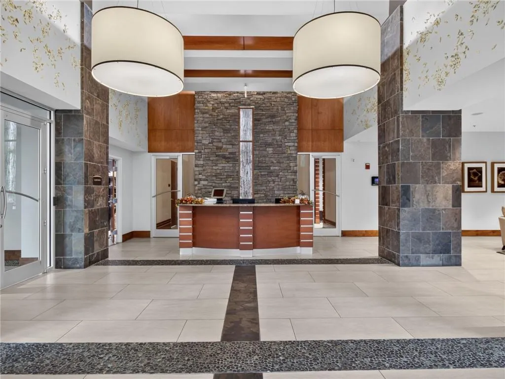 Main floor entrance Concierge Desk