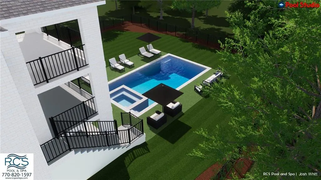 pool renderings