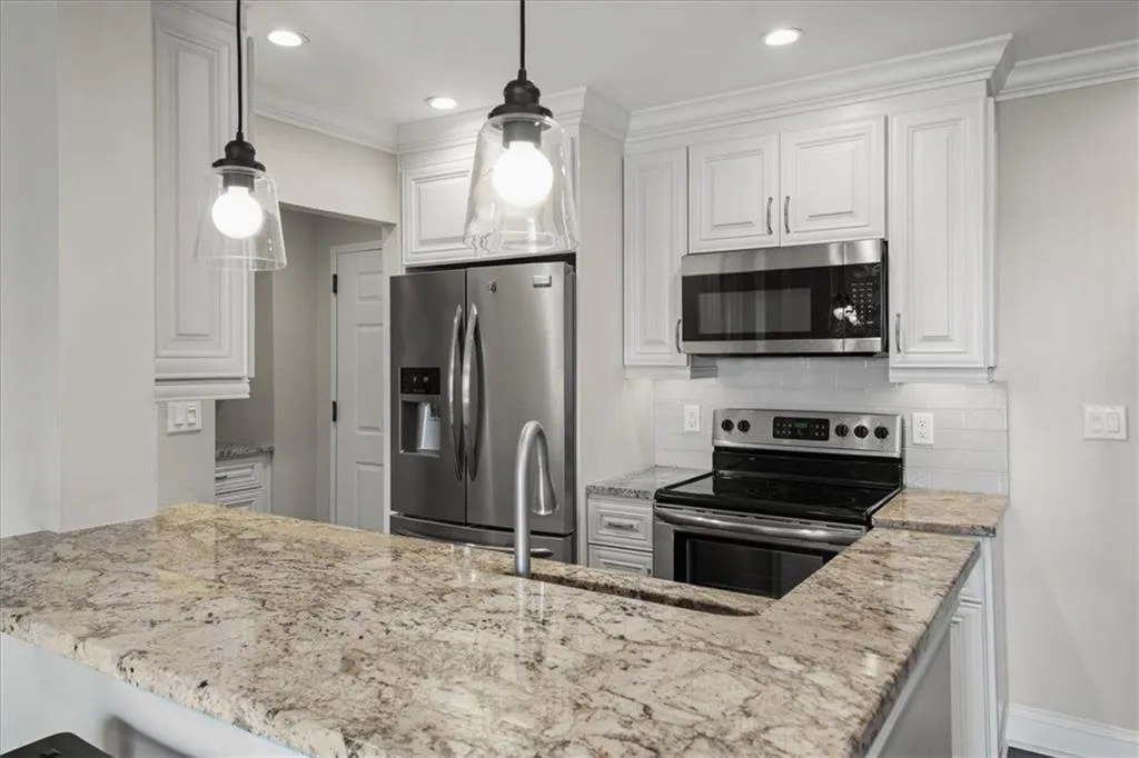 Designer paint throughout provides a calm and peaceful home environment.