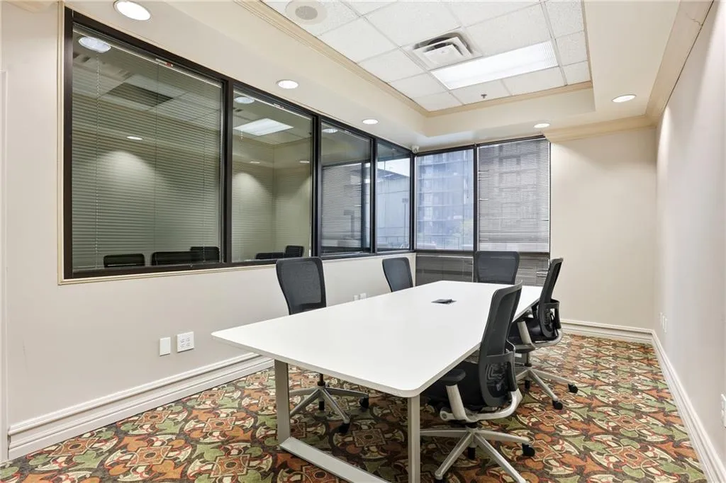 Conference areas available for use