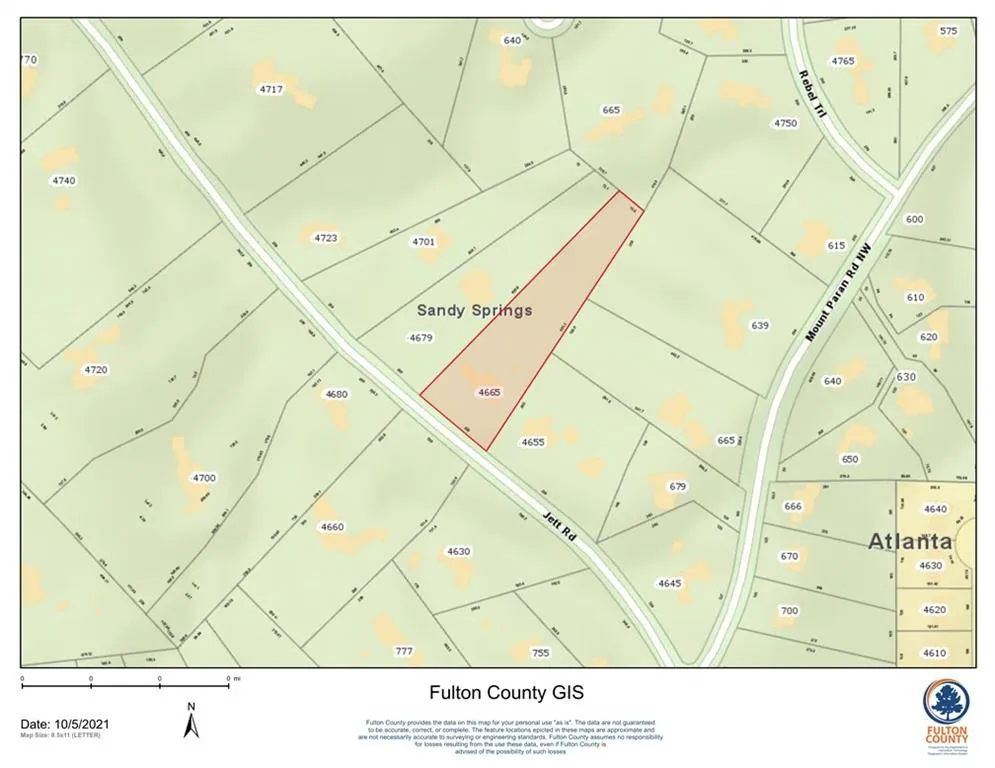 4665 Jett Road, Atlanta, Georgia 30327, ,Land,Sold,4665 Jett Road,6953262
