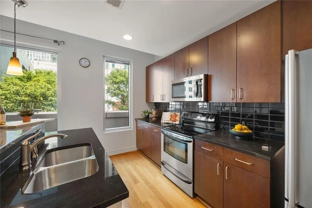 Lots of countertop space for cooking up your creat