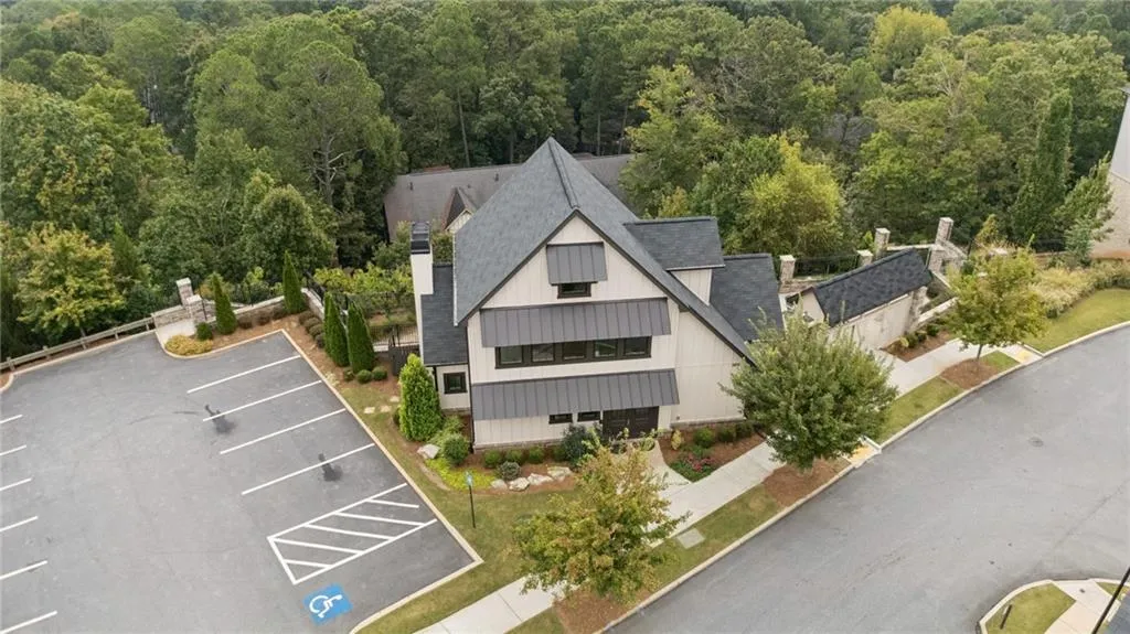 Community club house with fire pit, fitness center and party room