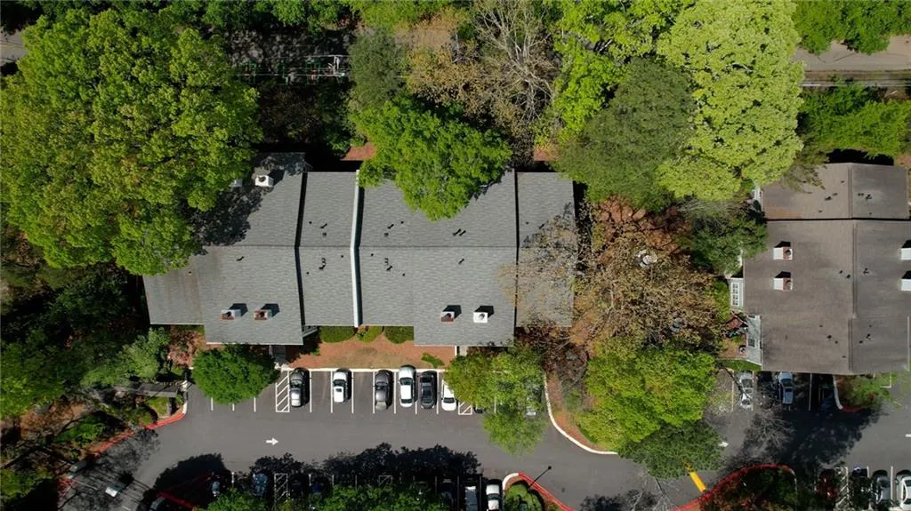 Aerial overview of property's location