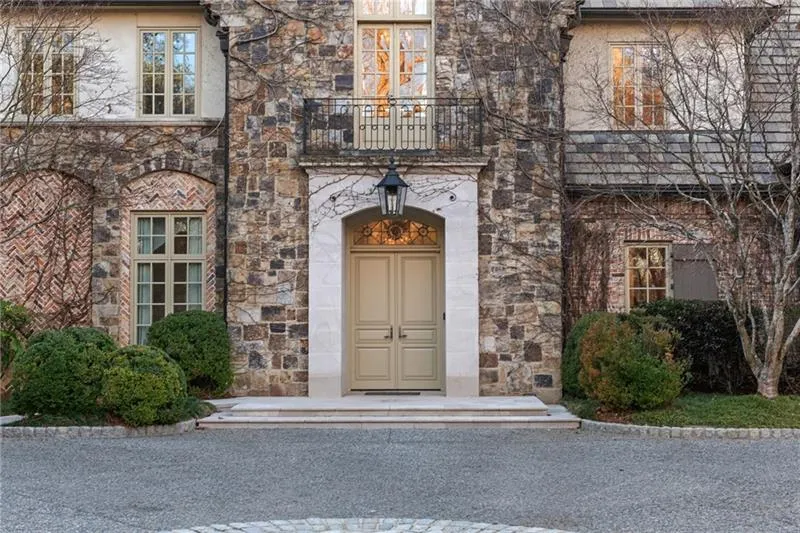 Stately entrance