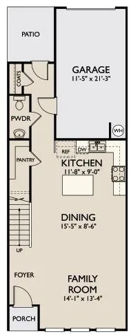 1st floor Calliope plan