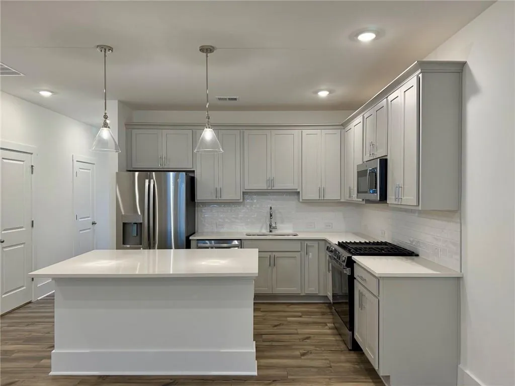 Example of design finishes planned for the home.