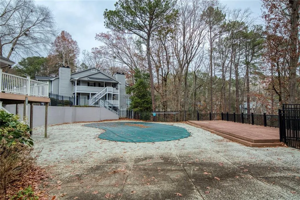 Pool in community.