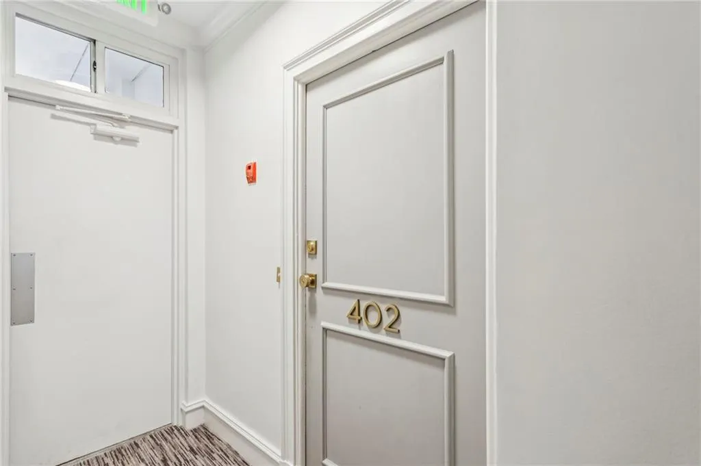 Private Entry to the home