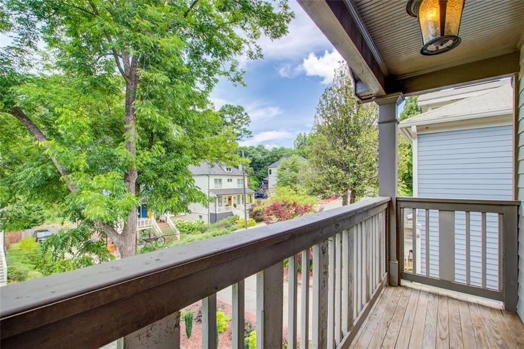 Balcony off of Primary