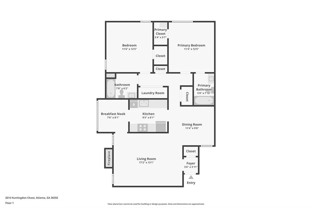 2015 Huntingdon, Atlanta, Georgia 30350, 2 Bedrooms Bedrooms, ,2 BathroomsBathrooms,Residential,Sold,2015 Huntingdon,7503162