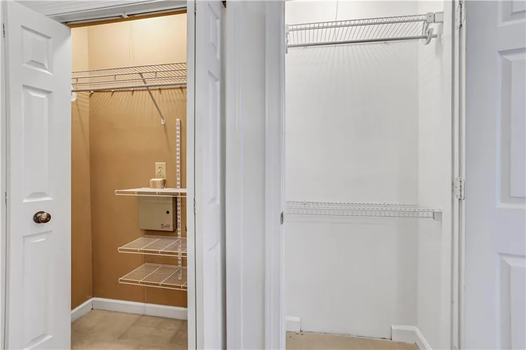 View of closet