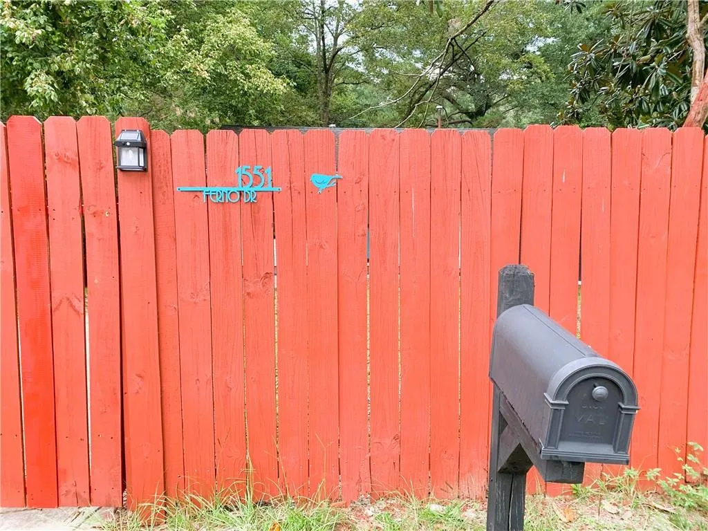 View of gate