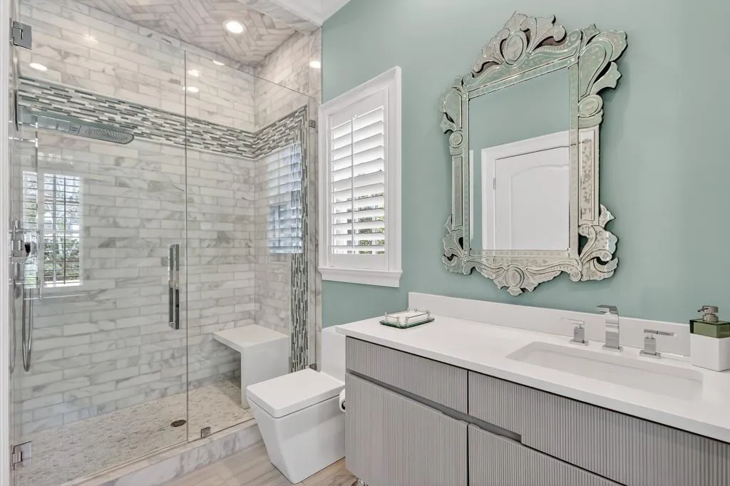 New Pool House Bathroom