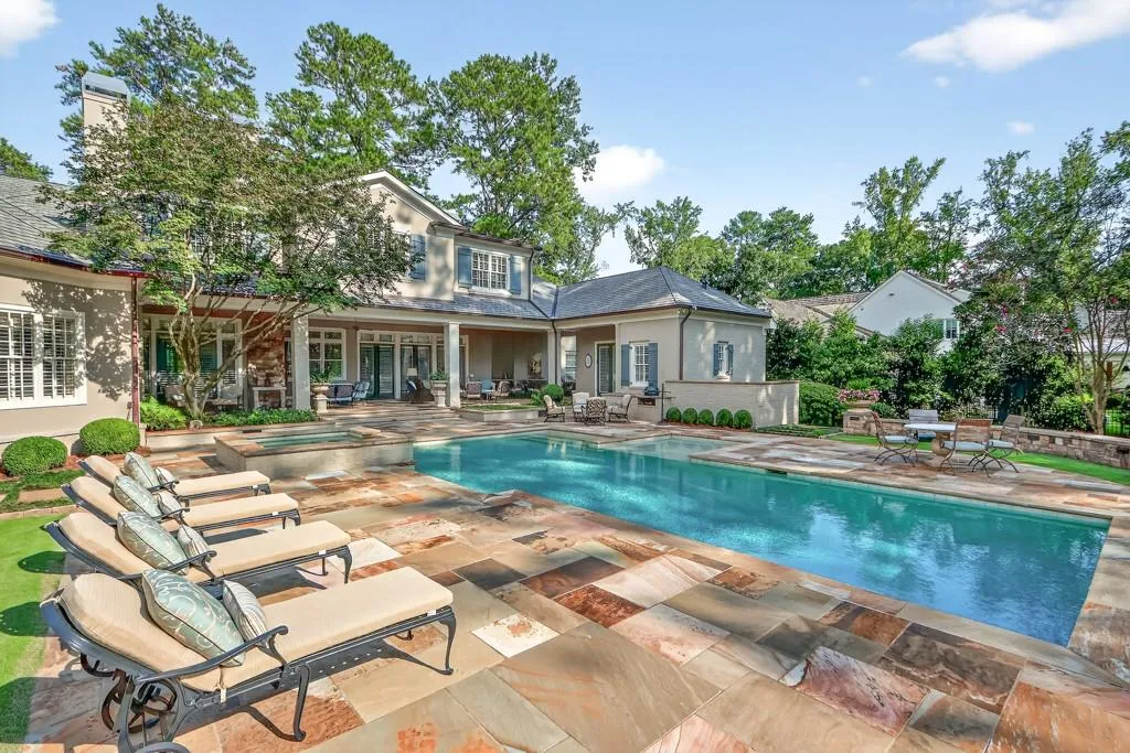 Newer Pebbletech in the Heated Saltwater Pool