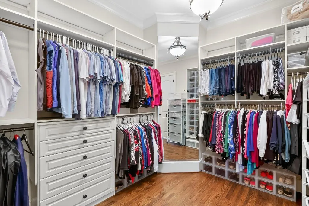 Custom Built-in closet system