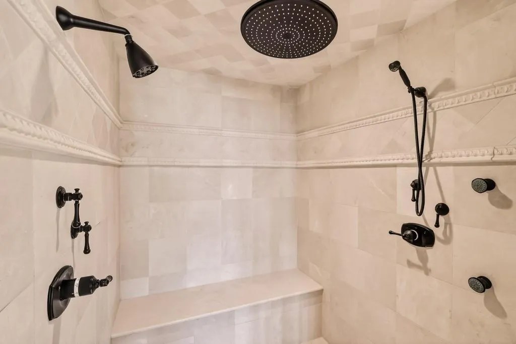 Primary bathroom steam shower
