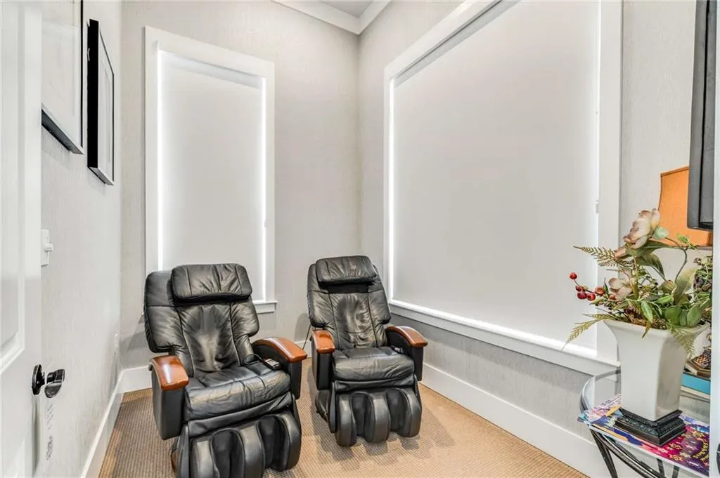 As a resident, you can take a break and enjoy these massage chairs anytime!