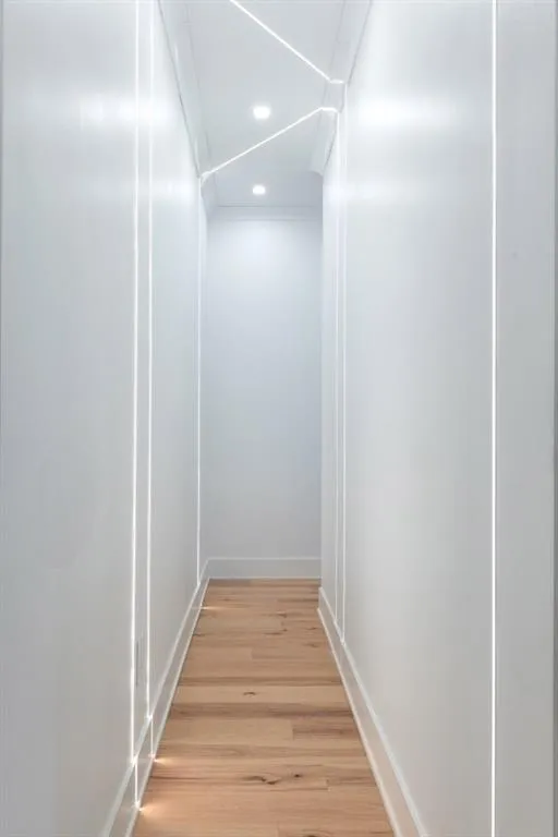 Hallway to garage