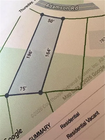 Plat Map of Lot 10