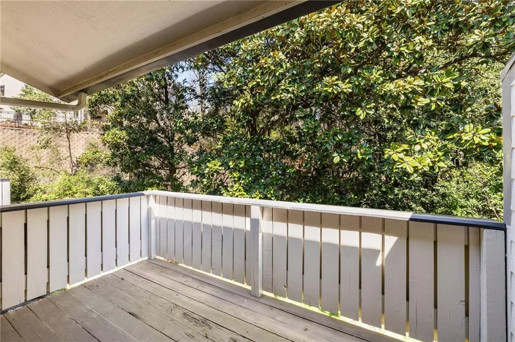 Secondary bedroom #3 private deck