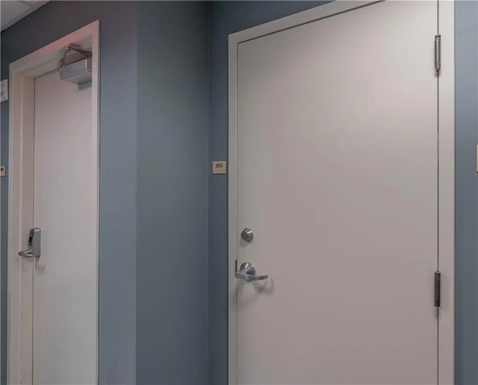 View of doorway to outside