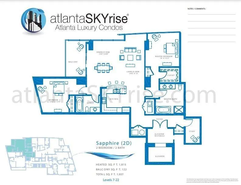 View of room layout