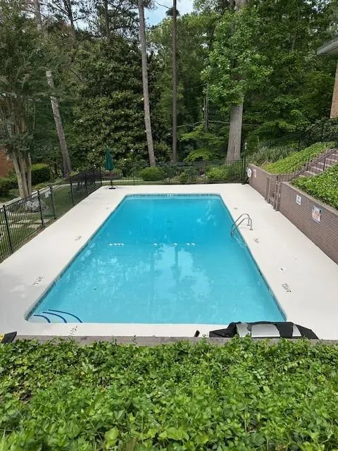 Private pool, not visible from the street.