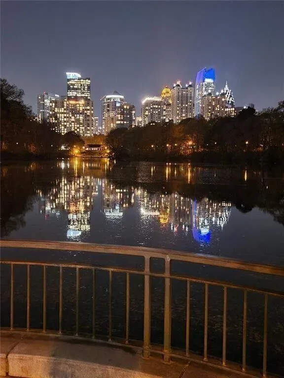 Piedmont Park at night