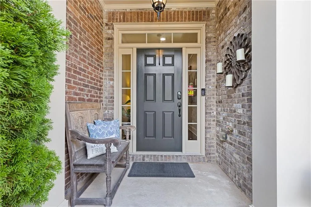 Adorable front porch