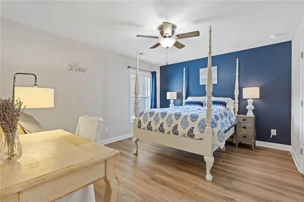 Bedroom # 2 has LVP flooring