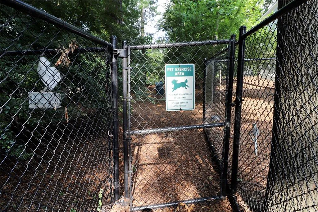 View of gate