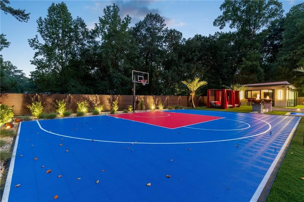 3-point Basketball Court