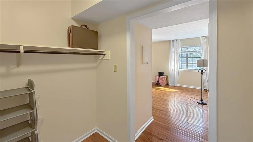 Large walkin closet