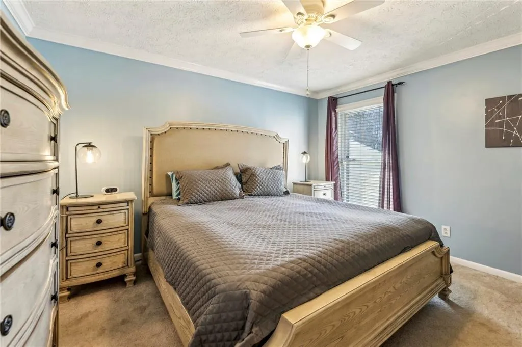 bright and sunny bedroom
