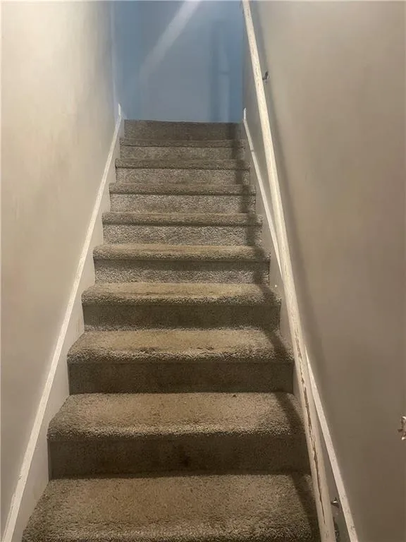 View of stairs
