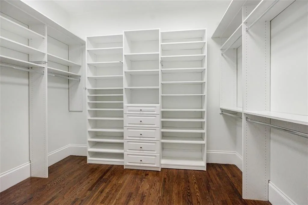 Primary super-sized closet