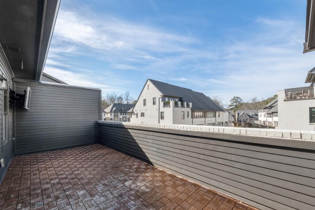 Rooftop Terrace with television