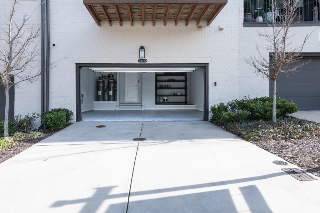 Two additional parking spaces in front of Garage