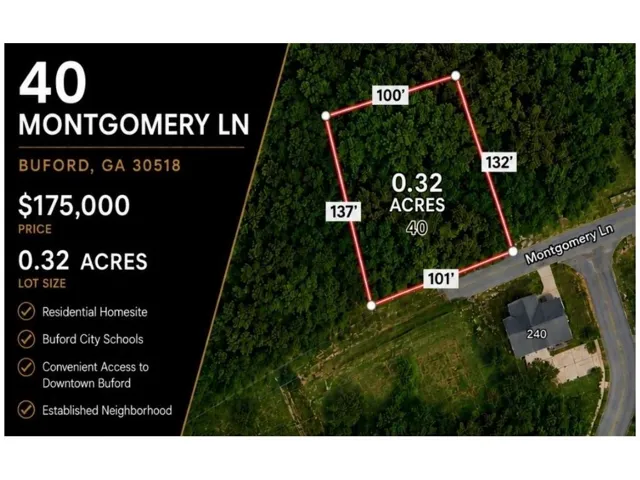 40 Montgomery Lane, Buford, Georgia 30518