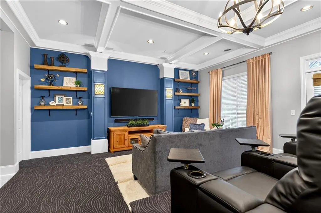 Lower Level, could also be a family room or a bedroom.