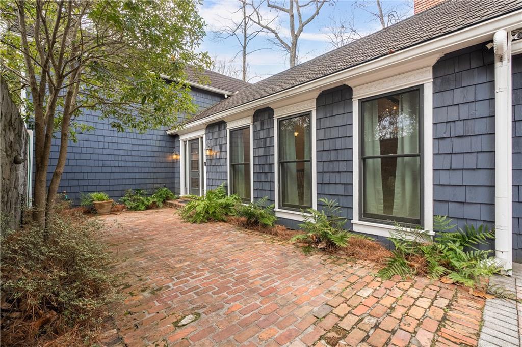 View of front courtyard