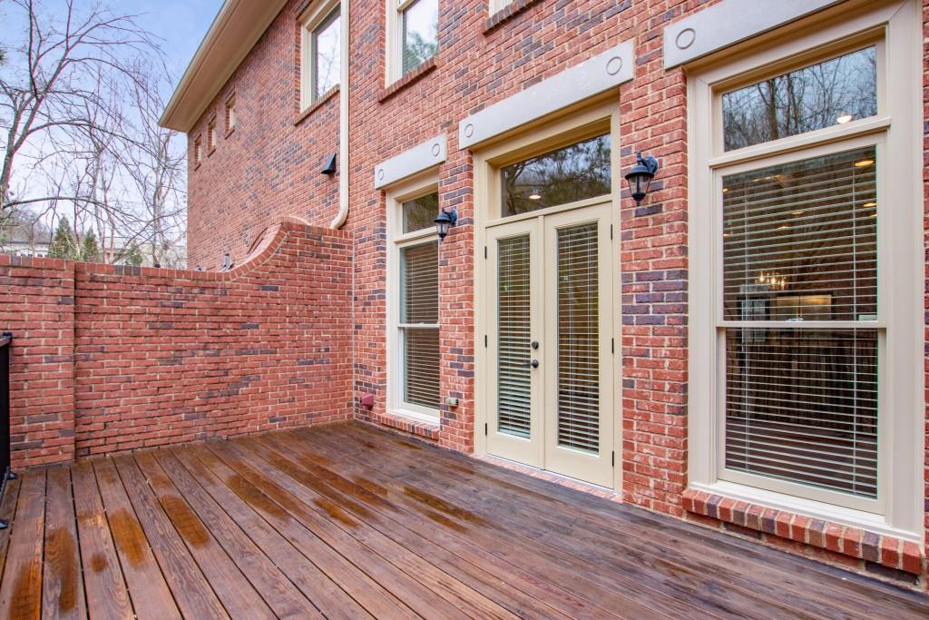 With plenty of space for a grill and outdoor furniture, you've got your own private oasis.
