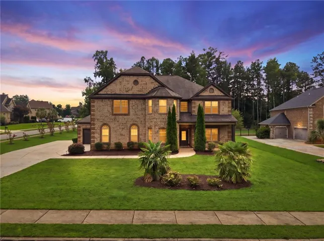 Brick exterior with arched windows