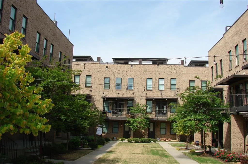 View of courtyard