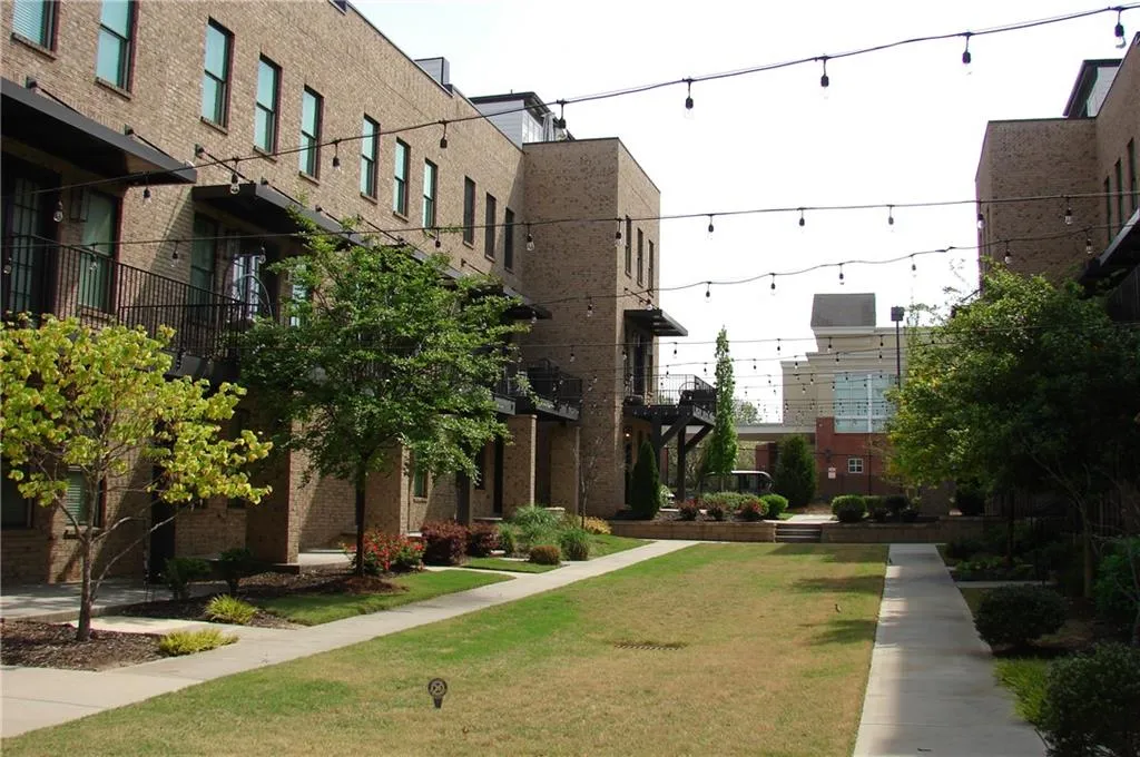 View of courtyard