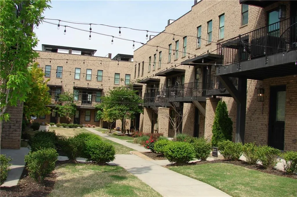 View of community courtyard