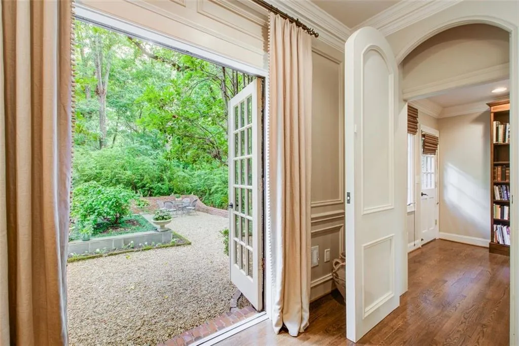 Beautiful details, doors, office space and  outdoor rooms