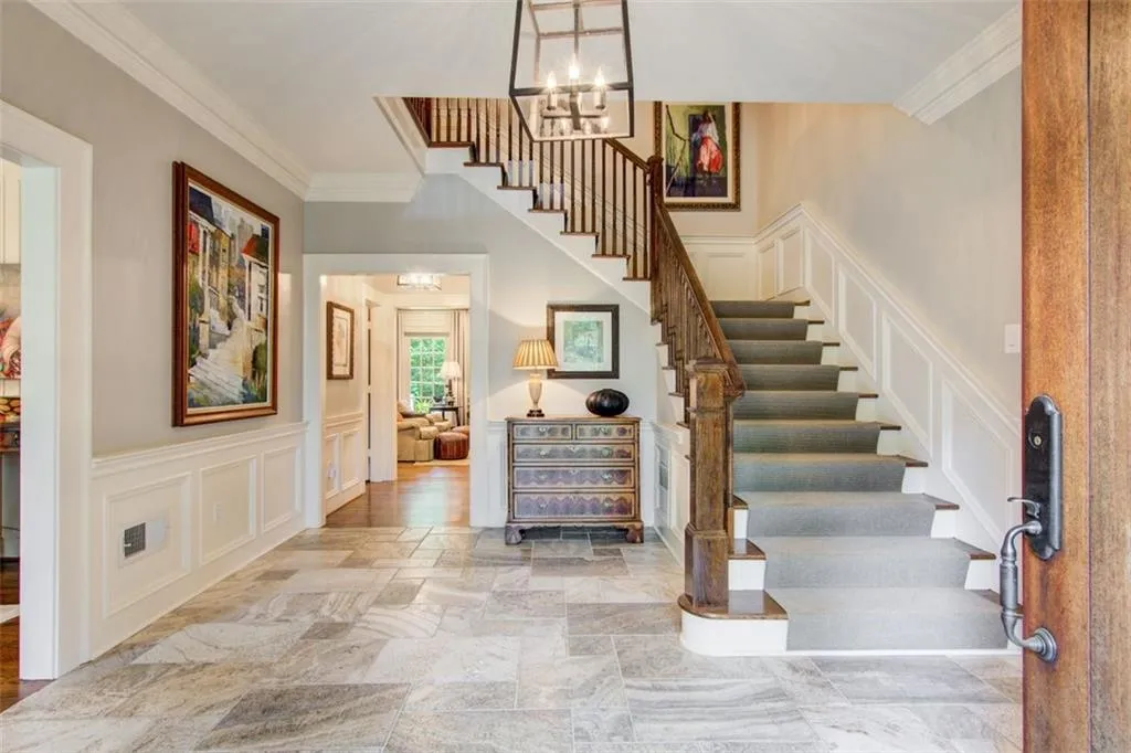 Inviting foyer to welcome your guest