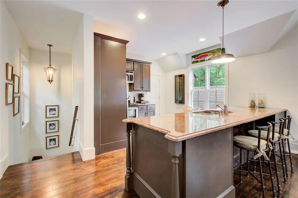 Welcome to the carriage house! This space is great for family or out of town guest. It includes a kitchen, bathroom, living room and a loft.